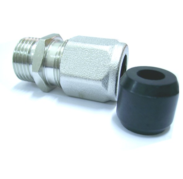 WK160 GIUNTO ADATTATORE DA TUBO 1/2" INOX A PORTAGOMMA UNIVERSALE METANO GPL AR046936 -PER TUB.1436 GF155 GF154
