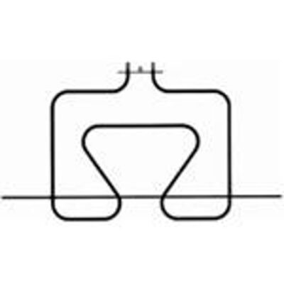 RESISTENZA BASE FORNO SAMET NARDI 1750W Altezza Utile mm : 325  Larghezza mm : 397  Interasse mm : 56  Traversino mm : 620
