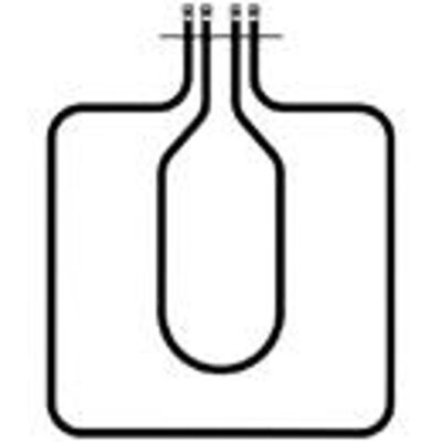 RESISTENZA DOPPIA FORNO 800W + 240W BALAY BOSCH Altezza Utile mm : 330  Larghezza mm : 285  Interasse mm : 54 / 24