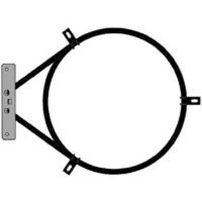 RESISTENZA FORNO VENTILATO 2500W ARISTON INDESIT Altezza Utile mm : 244 Larghezza ( Ø )mm : 192 Profondità mm : 31 Interasse mm : 24 - C00010513 RE0203