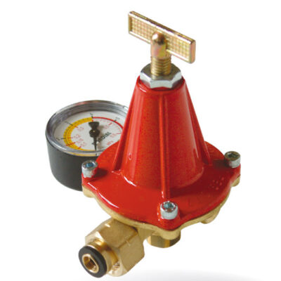 HP522R78-02A HP522R78-02C REGOLATORE 12KG CON MANOMETRO + PORTAGOMMA RG021.05