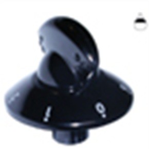 MANOPOLA NERA GAMBO +17 ATT.6 PER CUCINE Elba Delonghi Nuove