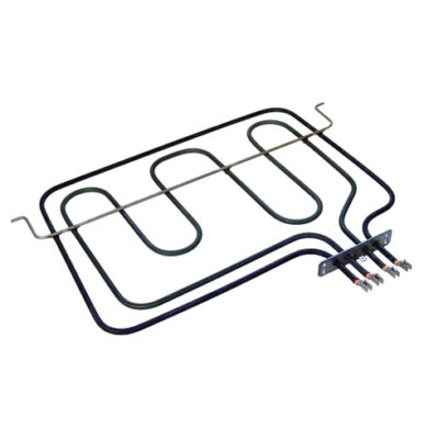 00203147 040199009962R 040199009963R - RESISTENZA DOPPIA FORNO W800 + 1800 V230 NARDI Altezza Utile mm : 305 Larghezza mm : 380 Interasse mm : 24/56 Traversino mm : 457