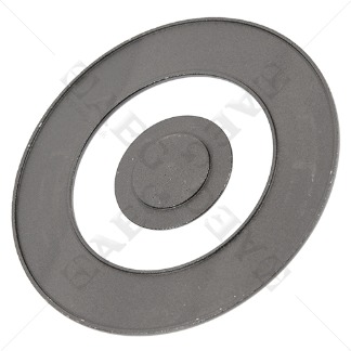 CU8025 PIATTELLI CORONA + CENTRALINO PIATTELLO corona Ø126/77 centrale Ø 46 montato su BRUCIATORE B4459  3581980962 - 3890513025 - 3890514023 3581991217 3581980970