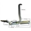 C00082464 CERNIERA cerniere porta forno tipo star - ariston indesit - gas fire - ignis