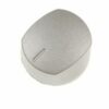 42822884 MANOPOLA PER COTTURA CANDY SILVER ATTACCO AL RUBINETTO 6 mm. ALTEZZA PERNO +1MM - DIAMETRO 37MM