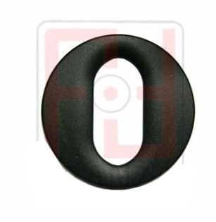 S0254/1 CORONA SMALTATA OPACA Con foro ovale Ø 131 Tripla Ariston Indesit C00119929 + C00119930