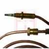 TERMOCOPPIA PER PIANO DI COTTURA SMEG Testa 34mm ( testa funzionale 18mm ) dado 8x1 - lunghezza 76 cm 948650038