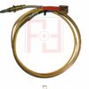 TERMOCOPPIA CM 52 PER PIANI COTTURA SMEG Testa 35.3 mm. Testa funzionale 35.3 mm. Cm.52 per piani cottura