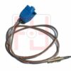 H4801 - H4779 TERMOCOPPIA PER PIANI COTTURA ELECTROLUX REX- Testa 34 mm. Testa funzionale 21 mm. - INNESTO JACK  Cm.52 per piani cottura 3570653067