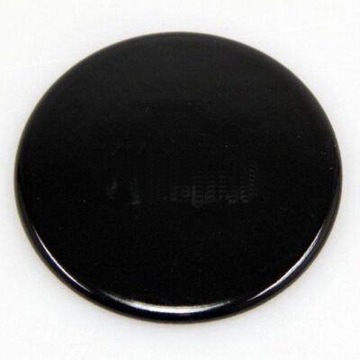 PIATTELLO MEDIO SMALTATO NERO PER BRUCIATORE B2715 - ARISTON INDESIT - Diametro 68,9mm C00299220