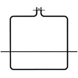 RESISTENZA BASE-FORNO W 1200 V 220