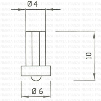 482000031825 PIEDINO IN GOMMA PER GRIGLIA PIANO COTTURA WHIRLPOOL IGNIS C00288701 ORIGINALE