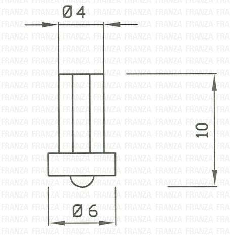 482000031825 PIEDINO IN GOMMA PER GRIGLIA PIANO COTTURA WHIRLPOOL IGNIS C00288701 ORIGINALE