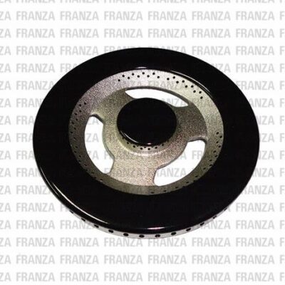 TRIPLA CORONA CROMATA + PIATTELLI SMALTATI SMEG Per B5331 - B5338 - B5338/1 882410043, 882410048, 882410056, 882410174