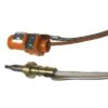 Compatibile 480121101065 TERMOCOPPIA PER CUCINA PIANO COTTURA WHIRLPOOL  - Attacco jack 51cm
