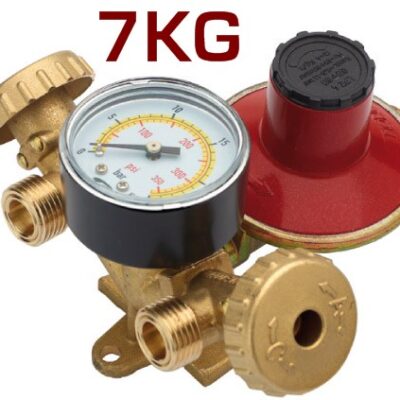 MINI CENTRALINA CON REGOLATORE DA 7KG LP280 - CON MANOMETRO - SENZA FLESSIBILI