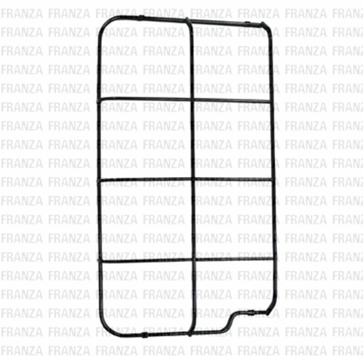 GRIGLIA PIATTINA 2 FUOCHI SINISTRA PER PIANI COTTURA CM.70 MISURE 437-409 X 236 ELECTROLUX REX 3546404033