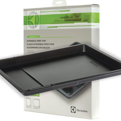 TEGLIA LECCARDA UNIVERSALE ESTENSIBILE ELECTROLUX (50284161002, 9029792752, 9029802189)- estensione in larghezza da 37,5cm a 52cm - profondita' fissa a 33cm -UNIVERSALE adattabile a varie marche di forni  ORIGINALE 42899503