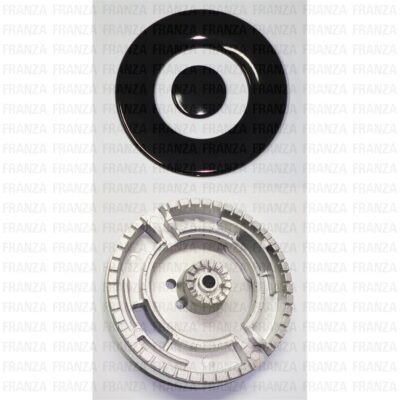 KIT BRUCIATORE TRIPLA CORONA COMPLETO S1512 + B1525 FRANKE 133.0042.259 - 133.0029.766 - 133.0042.261