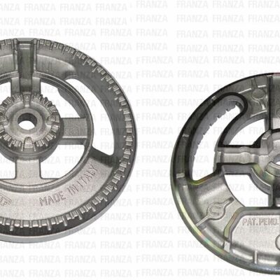 BRUCIATORE DOPPIA TRIPLA CORONA BEKO CANDY MONTA S1733 223910191 VERSIONE PICCOLA DIAMETRO 125mm 878010119