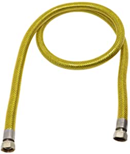3MT TUBO FLESSIBILE A NORMA GAS F/F  PER CUCINA MISURA 300 CM