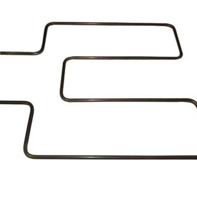 32038521 RESISTENZA SINGOLA BASE 1100W 240V CUCINA FORNO VESTEL ARDO MERLONI CANDY HOOVER DIMENSIONI: LARGHEZZA 335MM. ALTEZZA TOTALE CON CONTATTI 405MM. DISTANZA FRA CONTATTI 135MM. DG81-02710A