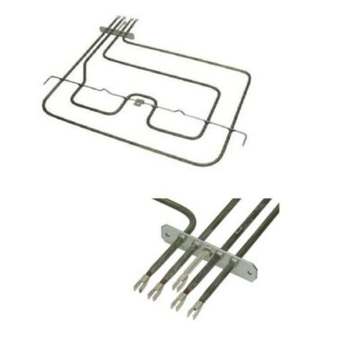 RESISTENZA 2020W (1010W + 1010W) SUPERIORE GRILL PER FORNO CANDY HOOVER DIMENSIONI ( lunghezza: 380mm, larghezza: 396mm, Lunghezza flangia: 100mm, Larghezza flangia: 22mm ) 42827354 COK136CY