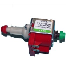 Q134 Pompa NME3 230/240V - 50Hz - 16W 2,7bar - on/off 100%- portata 125cc min Ingresso Ø 5mm Uscita Ø 7mm Marca: Ulka