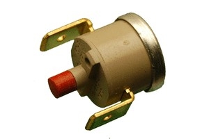 14704041 E093K Termostato scatto fisso N.C. 140° faston da 6,3mm