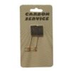Blister da 2 carboncini 6,2 x 10 x 21,5 mm con terminali per trapano