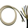 M016 MONOTUBO TUBO 4X8 + CAVO A 5FILI X 0,75  METRI 2mt