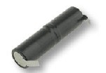 BATTERIA DOPPIA PER GRATTUGGIA GRATI' ARIETE 12511 - 2,4volt Misure 85mm di lunghezza - Diametro 22mm. AT6175750600