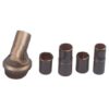 O034 Pennello aspirapolvere con 4 raccordi - specifiche raccordi: Ø interni 29,5 - 32 - 35 - 36mm più Ø esterno 30,70 con perno tipo Hoover