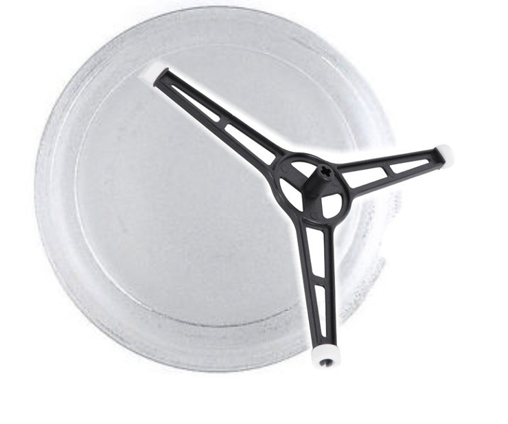 PIATTO MICROONDE DIAMETRO 24,5 CM DE LONGHI - LG 3390W1G005B - 3390W1G005A - 3390W2G002A / DELONGHI MJ1440 MJ1441