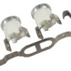IG4818 KIT 2 TERMOSTATI PASTICCA PER ASCIUGATRICE IGNIS-WHIRPOOL 481225928681 84006503 TRL000WH ORIGINALI 150IG21 8432581