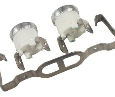 IG4818 KIT 2 TERMOSTATI PASTICCA PER ASCIUGATRICE IGNIS-WHIRPOOL 481225928681 84006503 TRL000WH ORIGINALI 150IG21 8432581