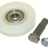 KIT RUOTA ROTELLA SCORRIMENTO CESTELLO ASCIUGATRICE INDESIT (C00272906) , WHIRLPOOL (482000023142) 166IG07