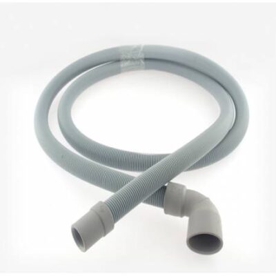 WK114A 19AG043 TUBO SCARICO ACQUA LAVATRICE CON CURVA ATT.GROSSO 30MM - LUNGHEZZ