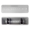 140IG31 BATTITORE WHIRPOOL LV 481241848958 00540195 95335503 Trascinatore/Battitore cestello lavatrice - Lunghezza: 180 mm - Larghezza: 55 mm - Altezza: 50 mm ORIIGINALE 13 fori, 4 morsetti