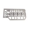 MASCHERINA PULSANTI LAVATRICE BEKO WMD25106 dimensioni 130x70 mm