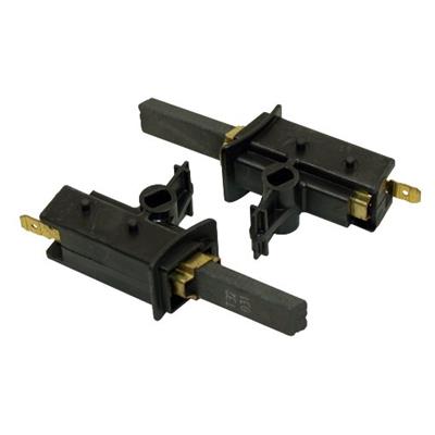 G141 KIT 2 PZ SPAZZOLE ADATTABILI C00196541 BRANDT 51x9166 CANDY 49028927 FASTON 6,3mm 52X5258 51X9121 SMEG 811910016 PER MOTORI SELNI. FASTON 6,3MM, DIMENSIONI: 5X12,5X28MM.