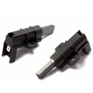 COPPIA SPAZZOLE MOTORE lavatrice CANDY - WHIRLPOOL CODICE - 49028930 - 97916670 WHIRLPOOL 481281729582 481281719403 Destro, orario. Faston 6,3 mm, dimensioni: 5x12,5x32mm. Kit 2 pz. 54CY100 PRC