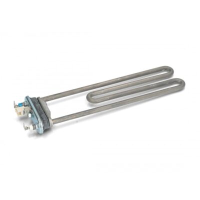 HTR008AC HTR003AC RESISTENZA KAWAI CON DOPPIO TERMOFUSIBILE 1950 WATT 230 VOLT LAVATRICE ARCELIK BEKO (2882601700, 2850360200, 2863400500, 2863401000, 2863403100, 2863700500, 2863701300, 2882601600) LUNGHEZZA 263X170MM 1900W 220V  FLANGIA 80X30MM