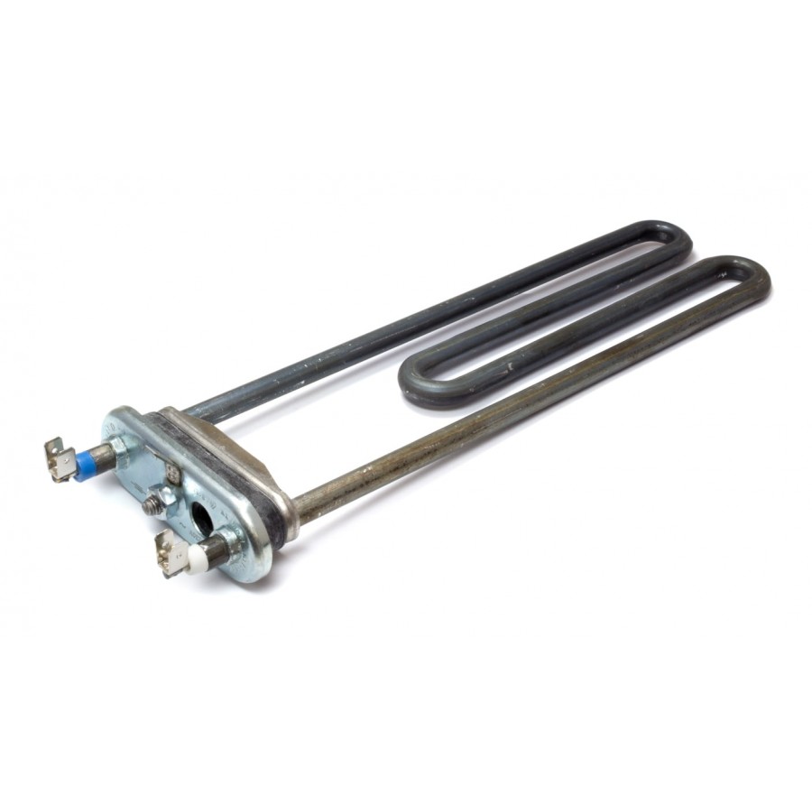 RESISTENZA LAVATRICE IT WASH Con termofusibile e foro, senza bordo vasca. 2050W, 230V. Lunghezza: 250x166mm. HTR002IW 65LE505 HTR017WH