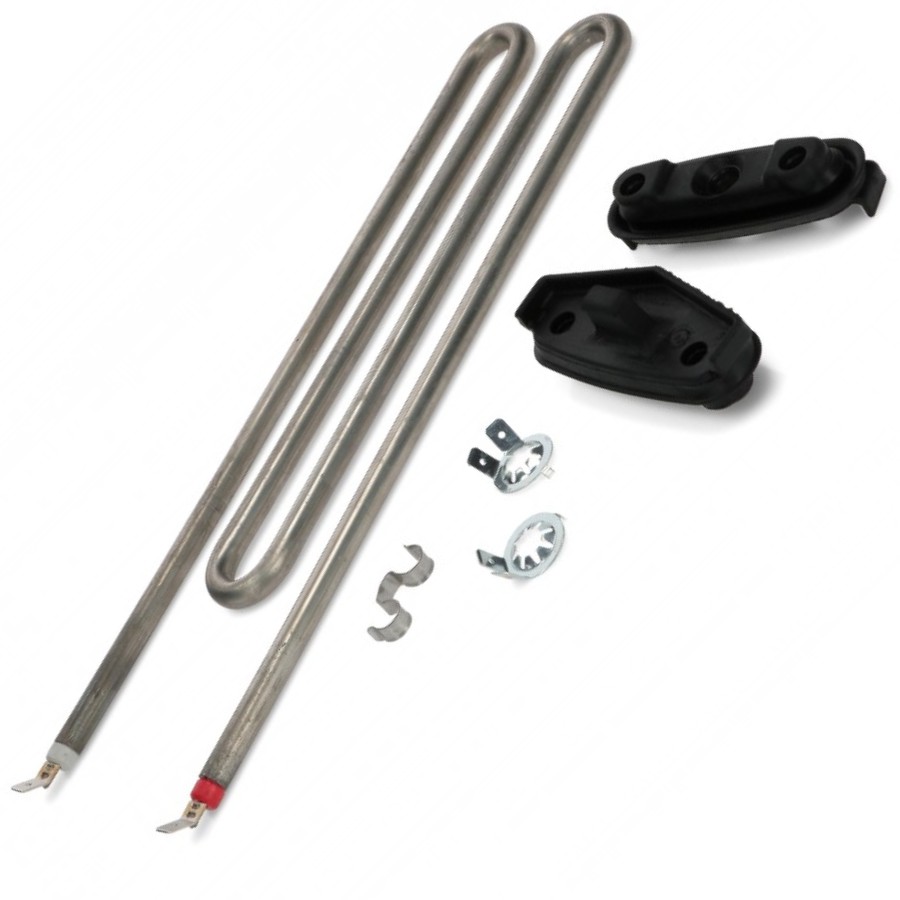 RESISTENZA LAVATRICE 2100W MIELE 2100W, 230V. Lunghezza: 295x225mm 65MI145 159MI11 06260483 4428880 6260481 6260482