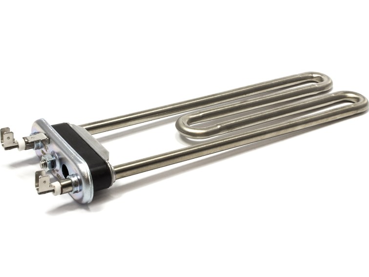 RESISTENZA LAVATRICE 1950W ZANUSSI - 65ZN500 - CON FORO E SENZA BORDO VASCA. 1950W, 230V. LUNGHEZZA: 238X155MM. BACKER ELECTROLUX REX HTR006ZN 1325551008 41026962