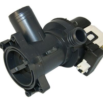 U101502 POMPA SCARICO WHIRLPOOL CON FILTRO 1)= Foro aperto - Open hole Connessione Rast 2.5 Per il tappo/filtro 00215394 #D923035 481010585015