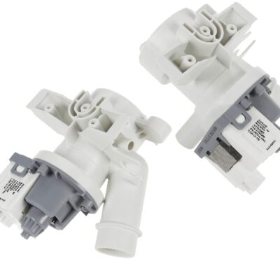 00215484 PMP019CY POMPA SCARICO COMPLETA DI FILTRO LAVATRICE CANDY HOOVER 41019104 41035686 43001093 - ingresso 34mm uscita 22mm HANYU 163CY43