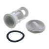 KIT FILTRO LAVATRICE  ELECTROLUX ZANUSSI REX Guarniz+Tappo+Filtro ZN3920 ZN1260598030 50290260004 1260598006 1260672009 ORIGINALE
